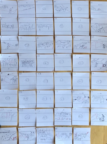 Figure 1 two tone Research Sketches